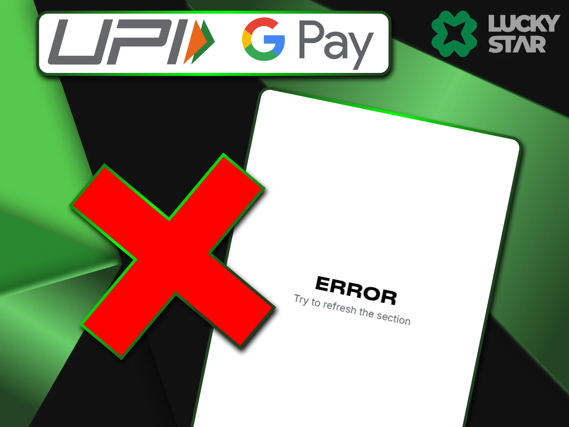 Banking service may not be available at the time of transaction on LuckyStar.