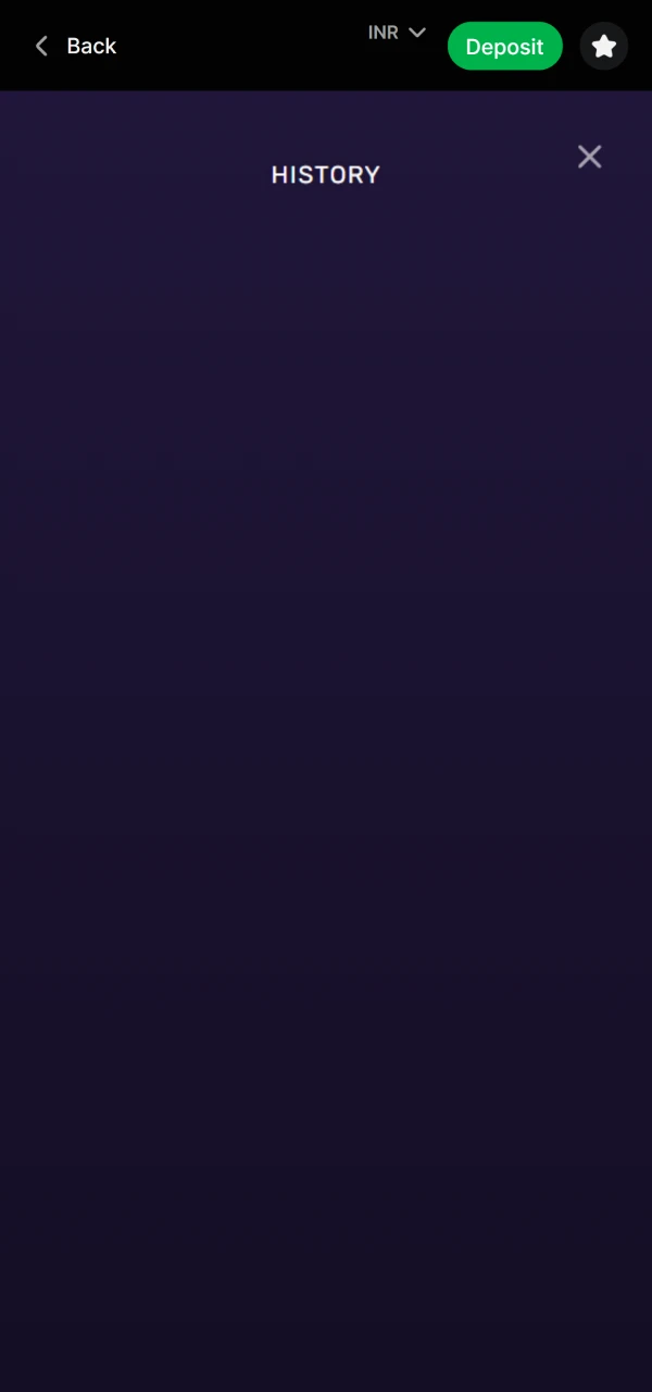 Betting history is available for viewing in the Limbo game from LuckyStar.