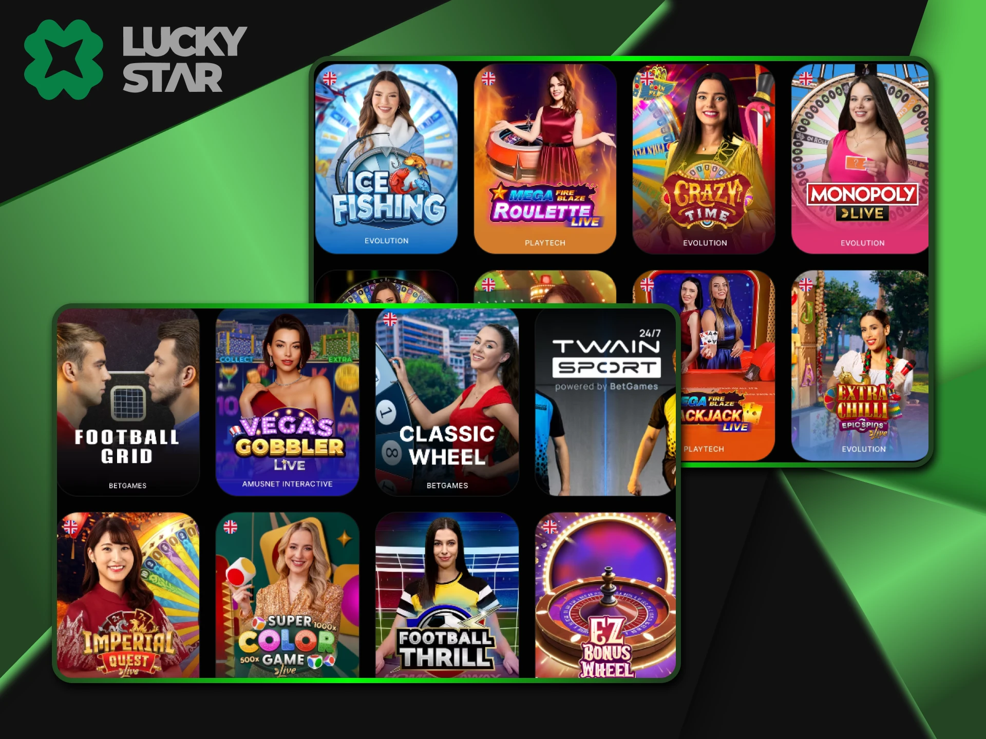 Game Shows is one of the popular game genres on LuckyStar.
